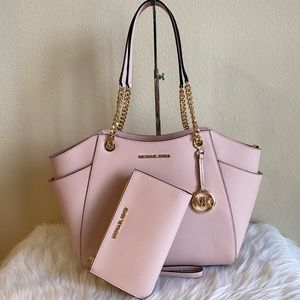 Michael Kors sand wristlet set
